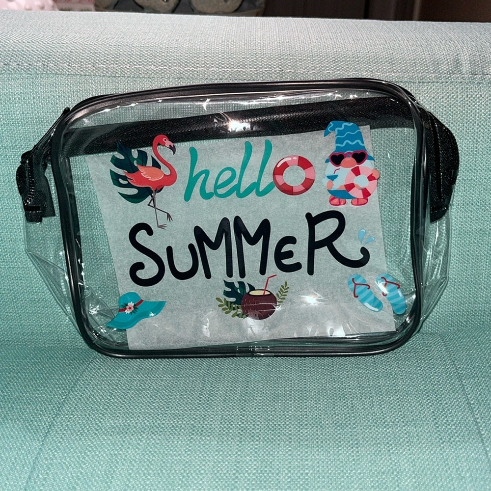 HELLO SUMMER ESSENTIALS BAG, NWT